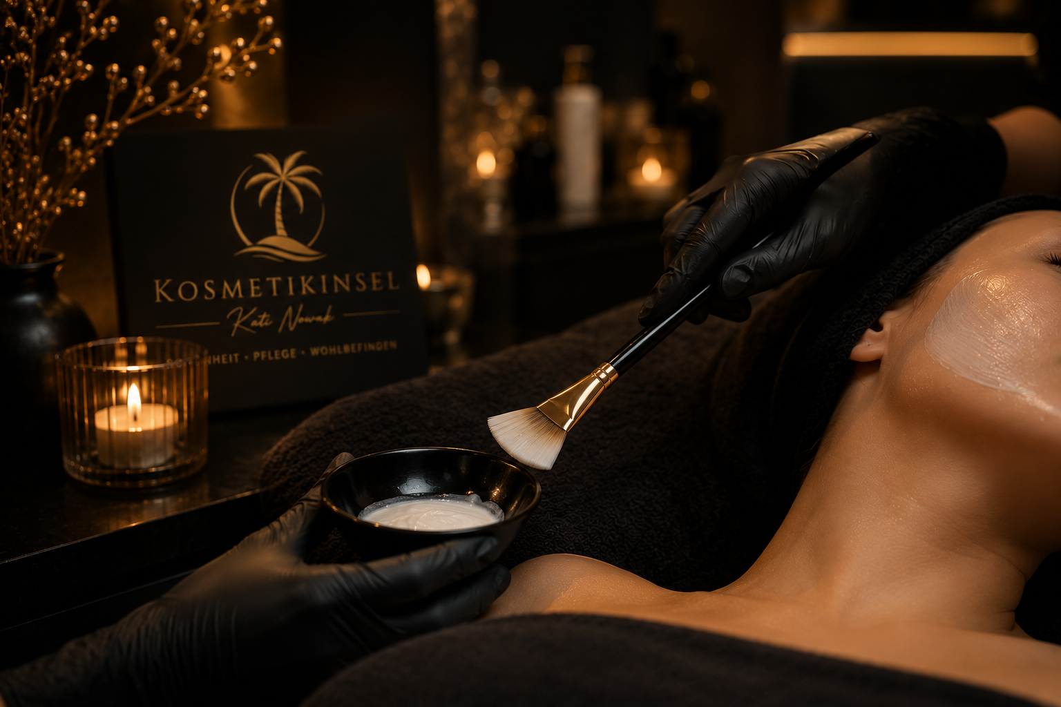 Professionelle Gesichtsbehandlung bei Kosmetik Insel Neustrelitz